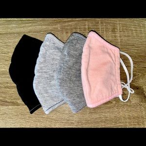 Cotton masks set of 4